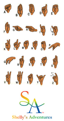 ASL Alphabet Poster