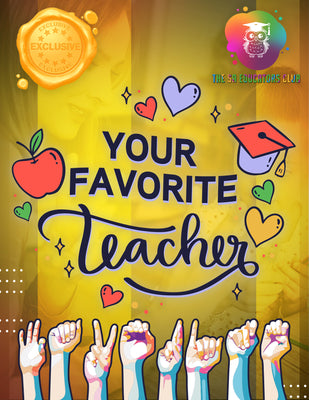 Your Favorite Teacher Poster
