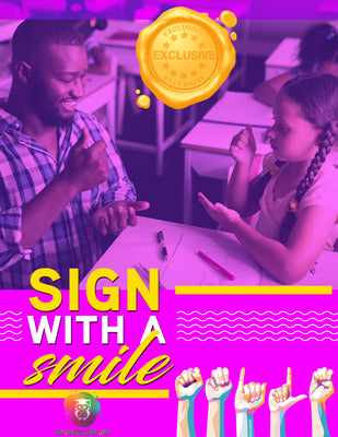 Sign With A Smile Poster