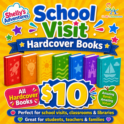 School Visit Hardcover Books